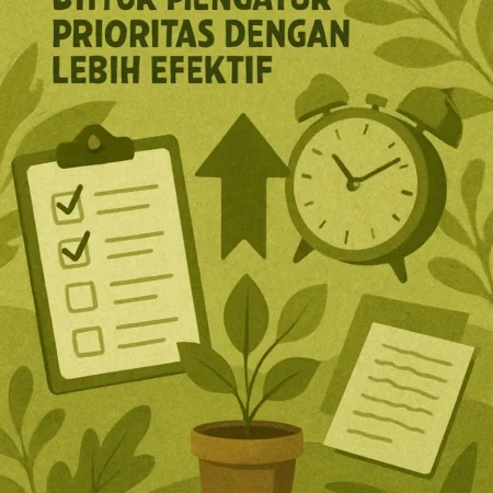 Teknik Produktivitas untuk Mengatur Prioritas dengan Lebih Efektif